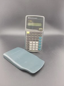 Vintage TI-30Xa Texas Instruments CALCULATOR Slide-Rule W/ Case WORKS - Picture 1 of 9