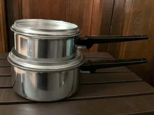 Neu Vintage Princess Regal Ware Aluminium 1 Quart & 1,5 Quart mit Deckel Made in USA - Bild 1 von 12