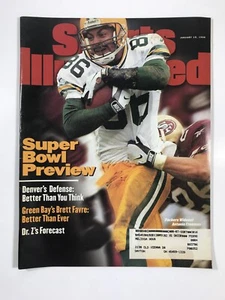 Sports Illustrated Magazine (January 19, 1998)(Antonio Freeman, GB Packers, NFL) - Picture 1 of 3