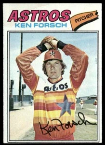 Tarjeta de béisbol Ken Research 1977 Topps #21 Houston Astros - Imagen 1 de 2