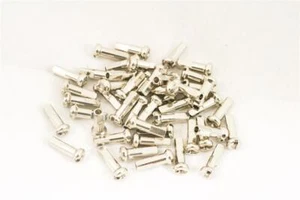 DT Swiss Kupfer Nippel 15G 14mm silber 72 Stück - Bild 1 von 1