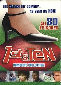 💿"1st & Ten Complete Collection" DVD 80 Episodes HBO Delta Burke, OJ Simpson  - Bild 1 von 3