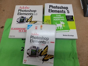 Adobe Photoshop Elements 5.0 con serie # y DOS LIBROS - Imagen 1 de 4