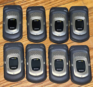 Lot Of(8) Kyocera DuraMax E4255 PTT Cell Phone - Rugged Black (Sprint)