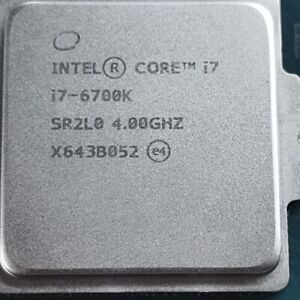 Intel Core i7-6700k 4c/8t 4,20 GHz pour GIGABYTE G1 GA-Z170X ASUS Z170M-PLUS