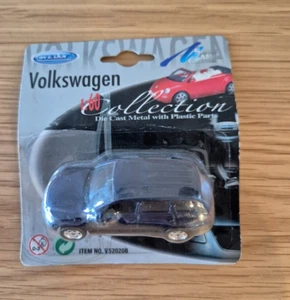WELLY COLLECTION VOLKSWAGEN TOUAREG Blue 1:60 DIE CAST MODEL V52020B BNIP - Picture 1 of 3