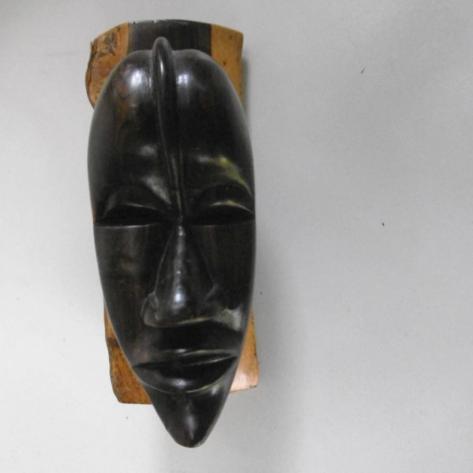 tete sculptée en bois d'ebene kenya ? - Photo 1/4