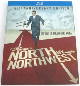 NORTH BY NORTHWEST Blu-ray Digibook 50th Anniversary Edition - LIKE NEW  1 Owner - Picture 1 of 3