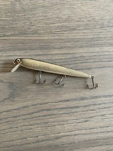 VINTAGE HEDDON Wood Cobra gold flash and black - Picture 1 of 5