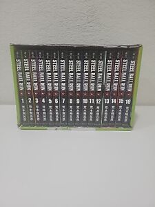 JAPAN manga: JoJo's Bizarre Adventure Bunko Ver. vol.30~39 Set Golden Wind  Box