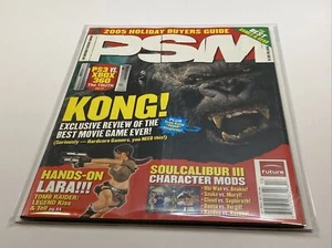 PSM Magazine Playstation Magazine Issue # 105 Holiday 2005 - Tomb Raider Kong - Bild 1 von 10