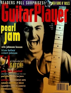 Guitar Player Magazine January 1994 Peal Jam Joe Satriani Rickie Lee Jones - Picture 1 of 2