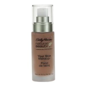 Sally Hansen Natural Beauty Your Skin Makeup Foundation Cosmetics - Chestnut 1OZ
