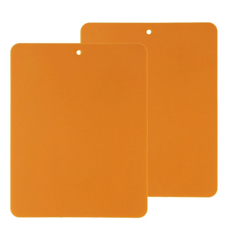 Linden Sweden Flexible Cutting Board 2-Pack, BPA-Free, Food-Safe, Orange Foto 1 de 1