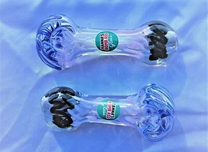 Hanna's Bomb Ass Glas 3" - 3,5" Neon Glas Seile Löffel Pfeife - US-Verkäufer - Bild 1 von 2