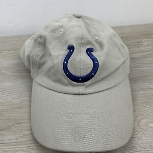 Indianapolis Colts Hat Colts Tan Hat NFL Football Hat Adult Adjustable Cap Hat