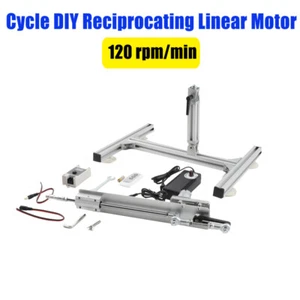 Reciprocating Cycle Linear Actuator Gear Adjustable DIY Telescopic Motor 3-15CM - Picture 1 of 11