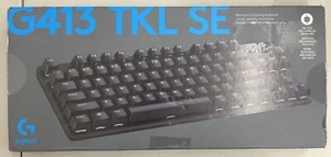 Logitech G413 TKL SE Mechanical Gaming Keyboard - Black - READ DESCRIPTION - Picture 1 of 2