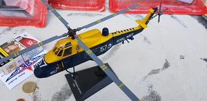 1x Westland WESSEX Mk3 UK HELIKOPTER NATO UK Royal Navy 1:72 Diecast YAKAiR - Imagen 1 de 8
