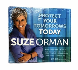 SUZE ORMAN Protect Your Tomorrows Today CD-ROM Must-Have Documents Sealed - Bild 1 von 3