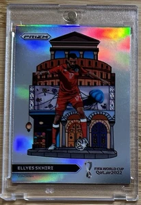 2022 Panini Prizm World Cup Qatar Ellyes Skhiri National Landmarks Case Hit SSP - Picture 1 of 5