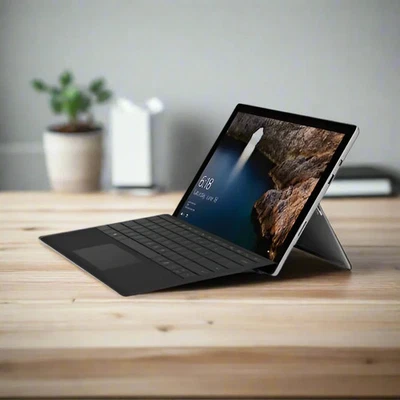 Microsoft Surface i7 Pro 4 Laptop 12.3" Touch i7 RM8GB SSD256GB Windows 11/ 1Y-W - Image 1 of 4