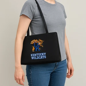 Kentucky Wildcats Purse Tote Bag Black Embroidered Logo Sandol Shoulder Handbag - Picture 1 of 10