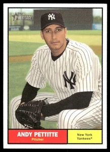 2010 Topps Heritage #160 Andy Pettitte - Bild 1 von 2