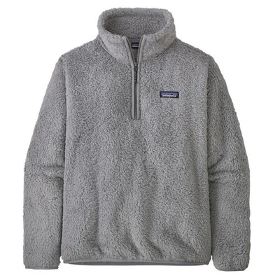 Chaqueta polar Patagonia para mujer Los Gatos 1/4 cremallera gris sal talla mediana Foto 1 de 4
