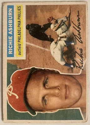 Richie Ashburn 1956 Topps #120 Foto 1 de 2