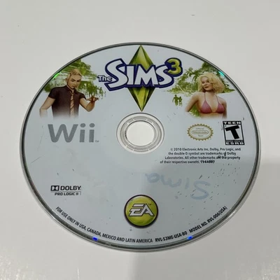 The Sims 3 (Nintendo Wii) Disc Only* Fast Free Shipping! - Image 1 of 2