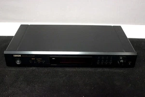 Tuner HiFi Denon TU-245 AM/FM RDS RadioTexT Noir Vintage Révisé Testé Garantie - Picture 1 of 5