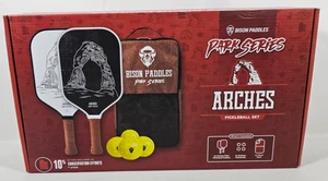 Pickleball Paddel Set Kohlefaser USAPA zugelassen 2 Paddel 4 Bälle Tragetasche - Bild 1 von 8
