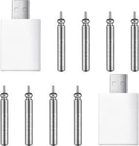 8 Pcs Fishing Bobbers Battery Rechargeable and 2 Pcs Float Battery Charger  - Picture 1 of 6