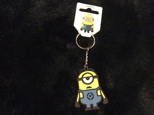 BNWT New Despicable Me Minions Keyring Key Chain - Stuart - Picture 1 of 3