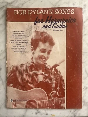 Bob Dylan's Songs for Harmonica Chord Book 1964 Harmonica/Guitar - Image 1 of 4