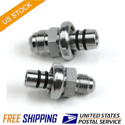 KIT ADAPTADOR CARRIL COMBUSTIBLE MUSTANG BILLET 1986-1998 -6AN Y -8AN Foto 1 de 4