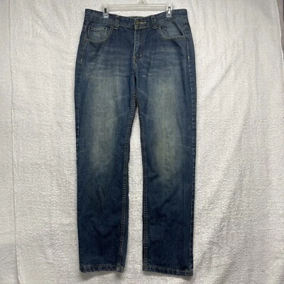 Vintage Levi’s Jeans 34 X 32 Red Tab Lemon Yellow & Gold Stitching Batwing Tag - Image 1 of 4