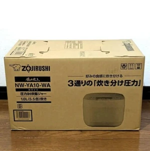 Neu ZOJIRUSHI NW-YA10-WA Schnell-IH-Reiskocher & Wärmer 5,5 Tassen 100 V - Bild 1 von 2