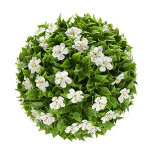 Bougainvillea Sakura Artificial Topiary Ball Long Leaves Hanging Basket Plant - Picture 1 of 2