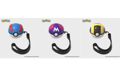 Funda y correa Samsung Galaxy Buds2/Pro/Live POKEMON Monster Ball 3 tipos Foto 1 de 4