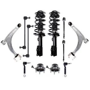 For 2004-2012 Chevy Malibu Aura G6 Front Struts Lower Control Arms Tie Rods Kit - Picture 1 of 1