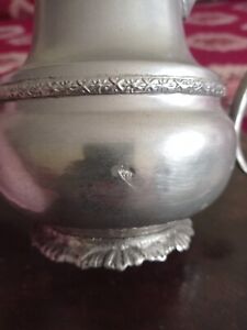 Antique silver teapot 