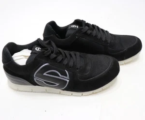 ZAPATOS SPARCO GENESIS Hombres Negros Carreras Tripulación Zapatos Informales Top Bajo Tenis NUEVOS - Imagen 1 de 5