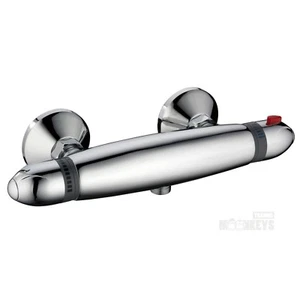 Duscharmatur Thermostat Armatur Dusche Duschbrause Bad Mischbatterie Duschsystem - Bild 1 von 10
