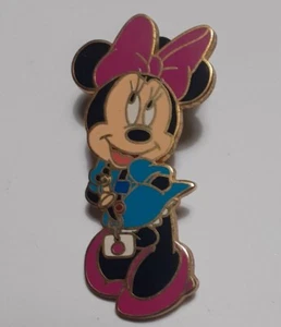 VECCHIA SPILLA SMALTATA Old Pin DISNEY MINNIE MOUSE DISNEYLAND RESORT PARIS 5 cm - Picture 1 of 3