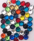 1000 Rhinestones Crystal Flat Back Acrylic Faceted 1mm 2mm 3mm 4mm 5mm 7mm 11mm