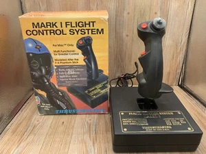 RARO Sistema de Control de Vuelo Thrustmaster Mark I US Navy Fighter NASA B1 - Imagen 1 de 10
