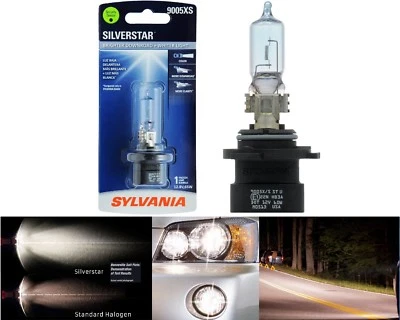 Sylvania Silverstar 9005XS HB3A 65W One Bulb Head Light High Beam Replace Lamp - Image 1 of 4