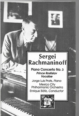 Rachmaninoff: Piano Concerto No. 3 * by Philharmonic Orchestra (Cassette, 1989) - Image 1 of 2